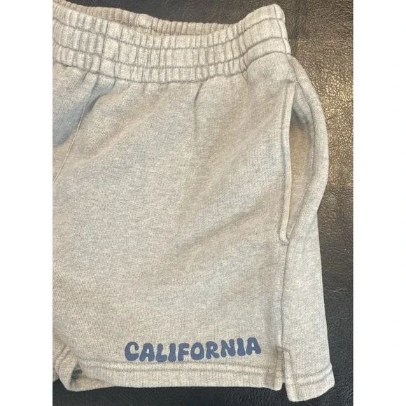 OLI & HALI  Gray Heavy Weight fleece Sweat Shorts Athletic, Lounge  Women's Med. - Picture 3 of 8